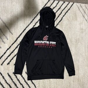 Washington State Cougars Colosseum Lantern Pullover Hoodie - Black